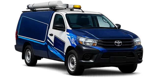 Service van parked on a Brookvale street