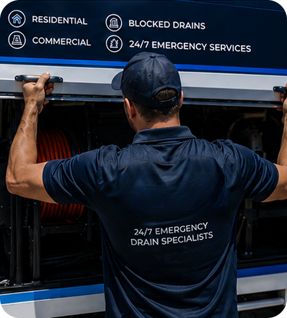 Licensed blocked drain plumber servicing a Brookvale home